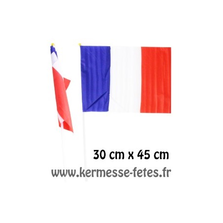 FRANCE : DRAPEAU 30 x 45 cm