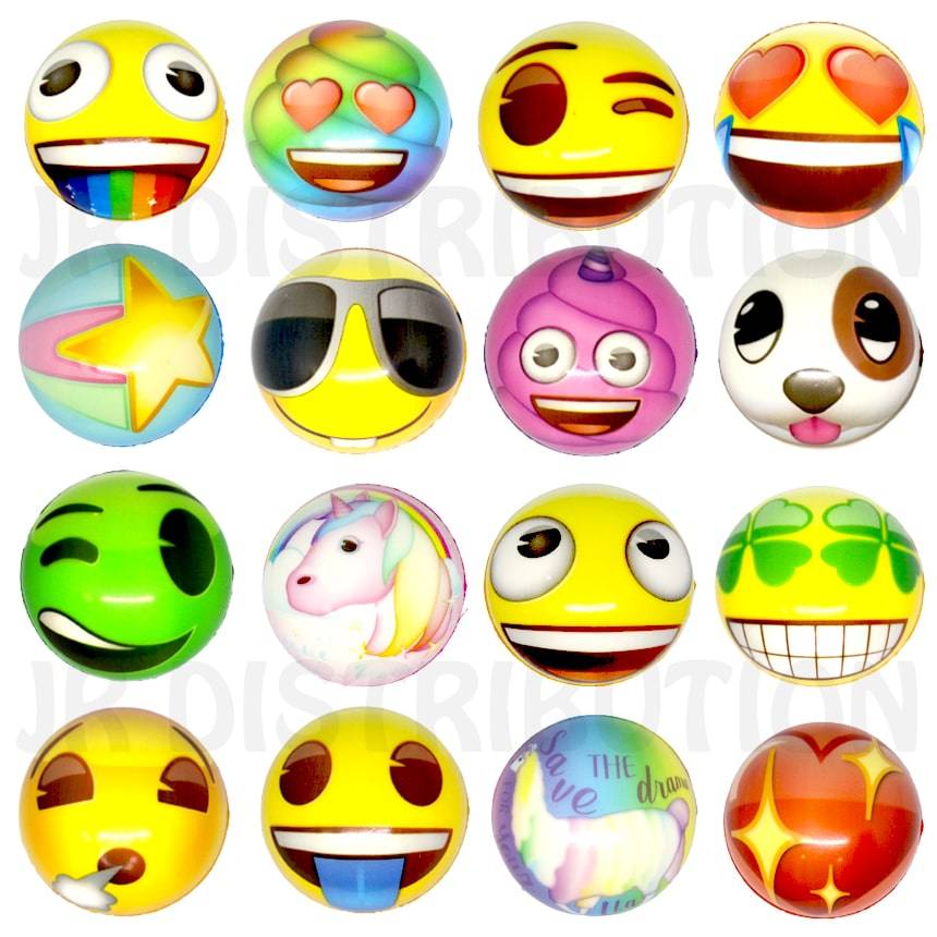 Balle anti-stress, emoji rieur, 6 cm ø, Outils pratiques, Fournitures de  bureau - Pochettes à plastifier
